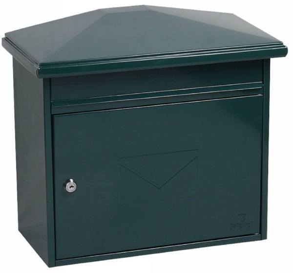 Phoenix Libro Green Front Loading Mail Box
